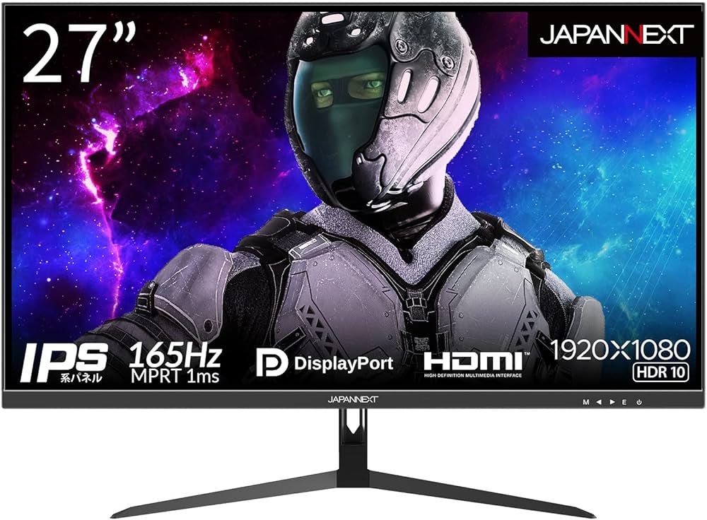 Amazon.co.jp: JAPANNEXT 27インチ ゲーミングモニター 165Hz 1ms フル