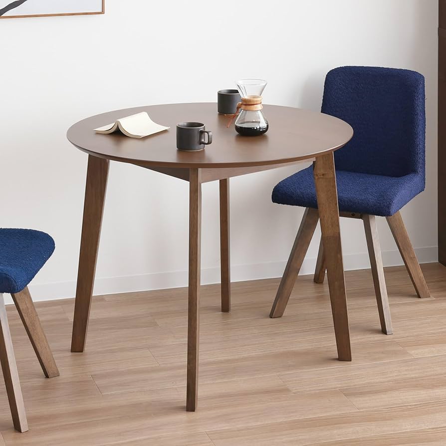 Amazon｜VENTOTA テーブル 丸テーブル ダイニングテーブル 単品 幅90cm