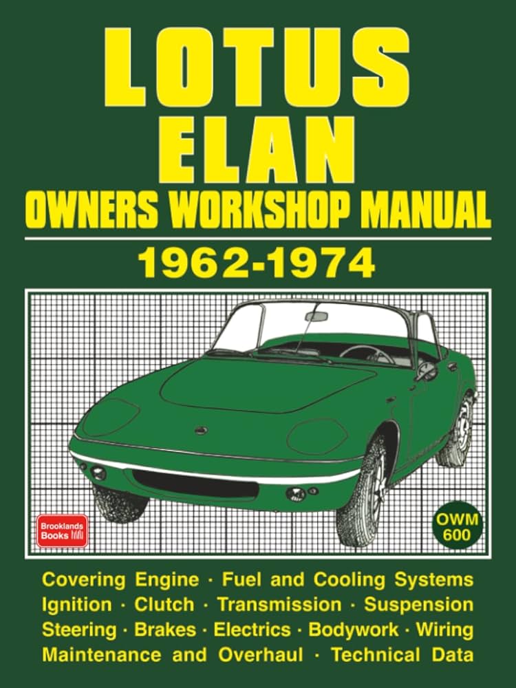 Lotus Elan Owners Workshop Manual 1962-1974: Autobooks Ltd