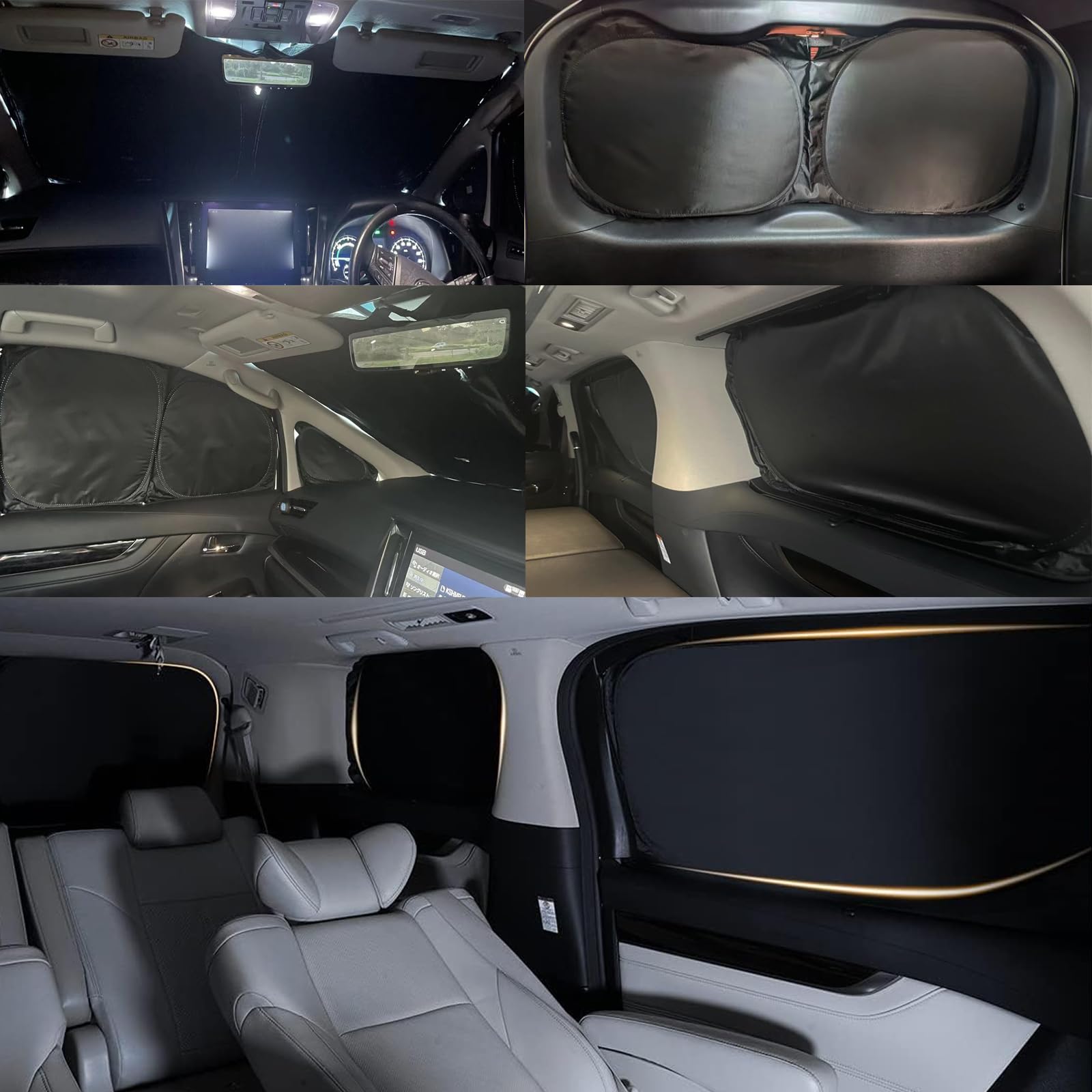 Amazon.co.jp: マツダ CX-5 車中泊 サンシェード フルセット マツダ CX