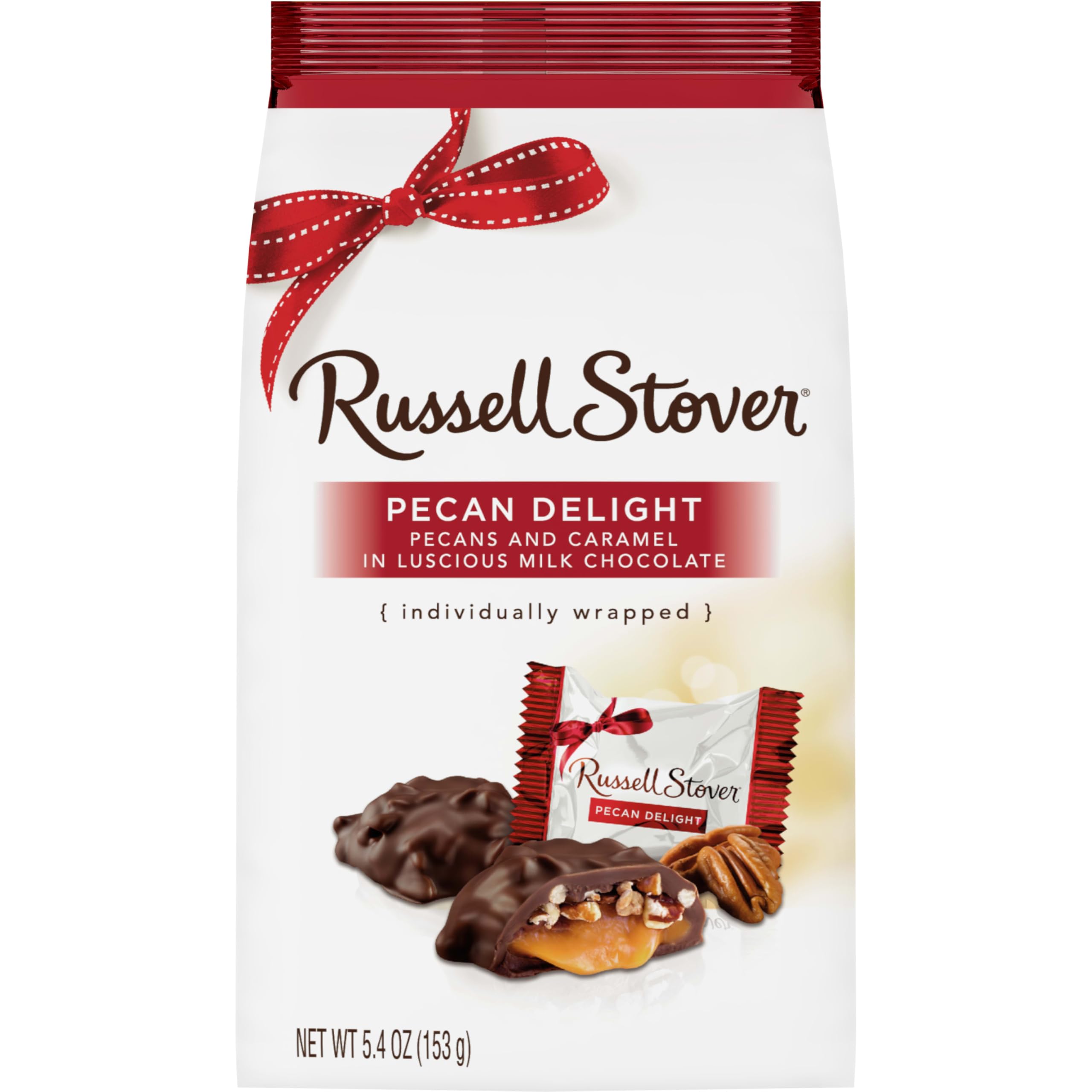 Amazon.com : RUSSELL STOVER Milk Chocolate Pecan Delight Candy