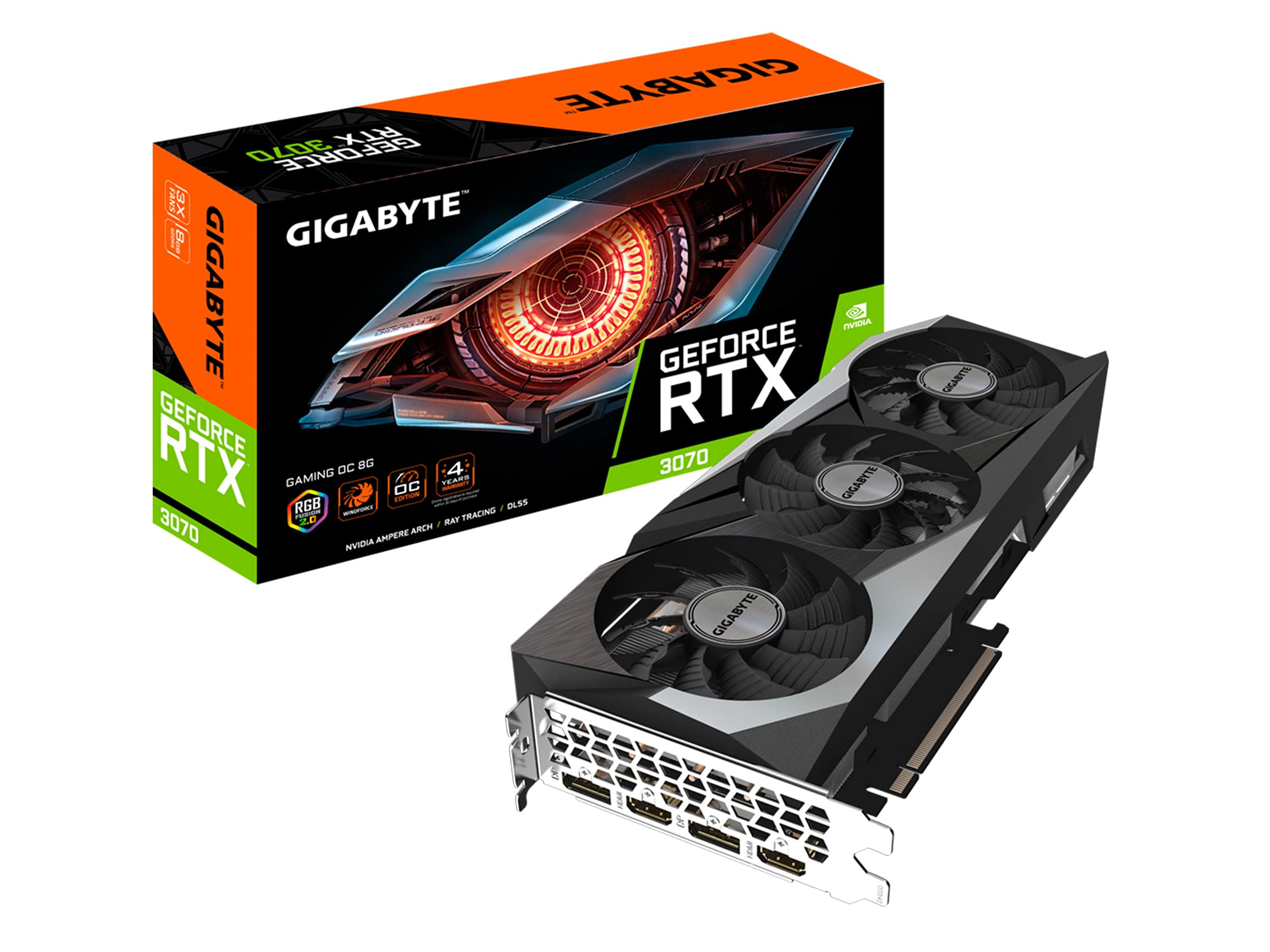 Amazon.com: GIGABYTE GeForce RTX 3070 Gaming OC 8G (REV2.0
