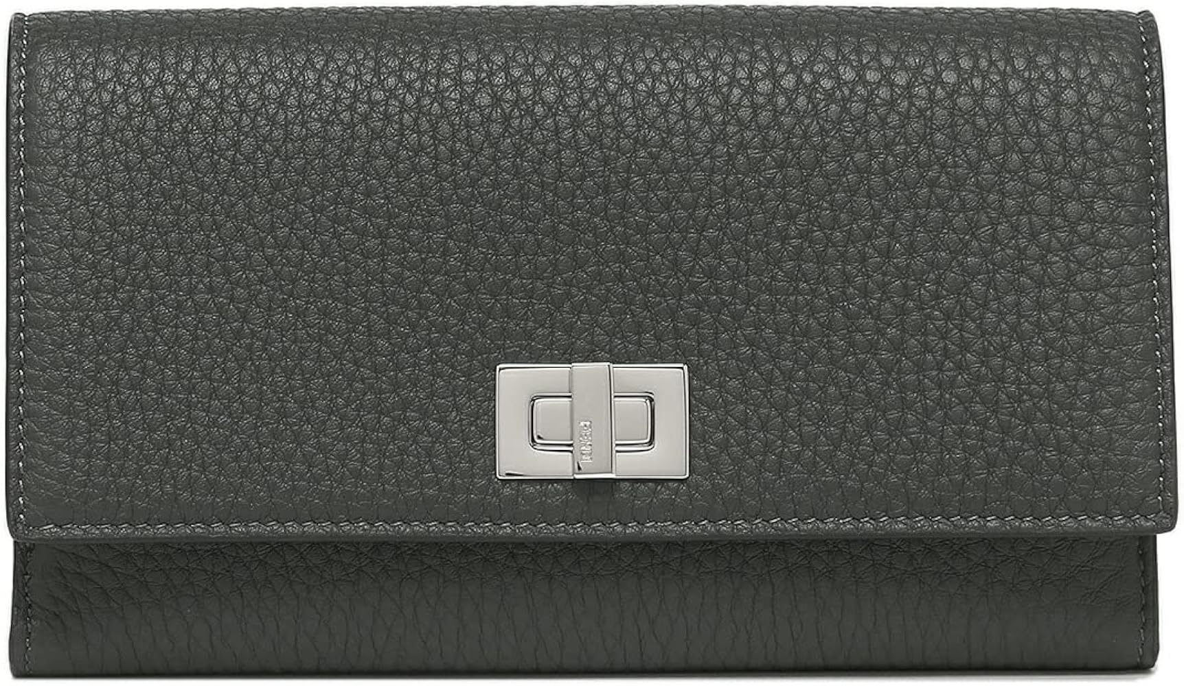 Amazon | [フェンディ] 長財布 ピーカブー グレー レディース 8M0437