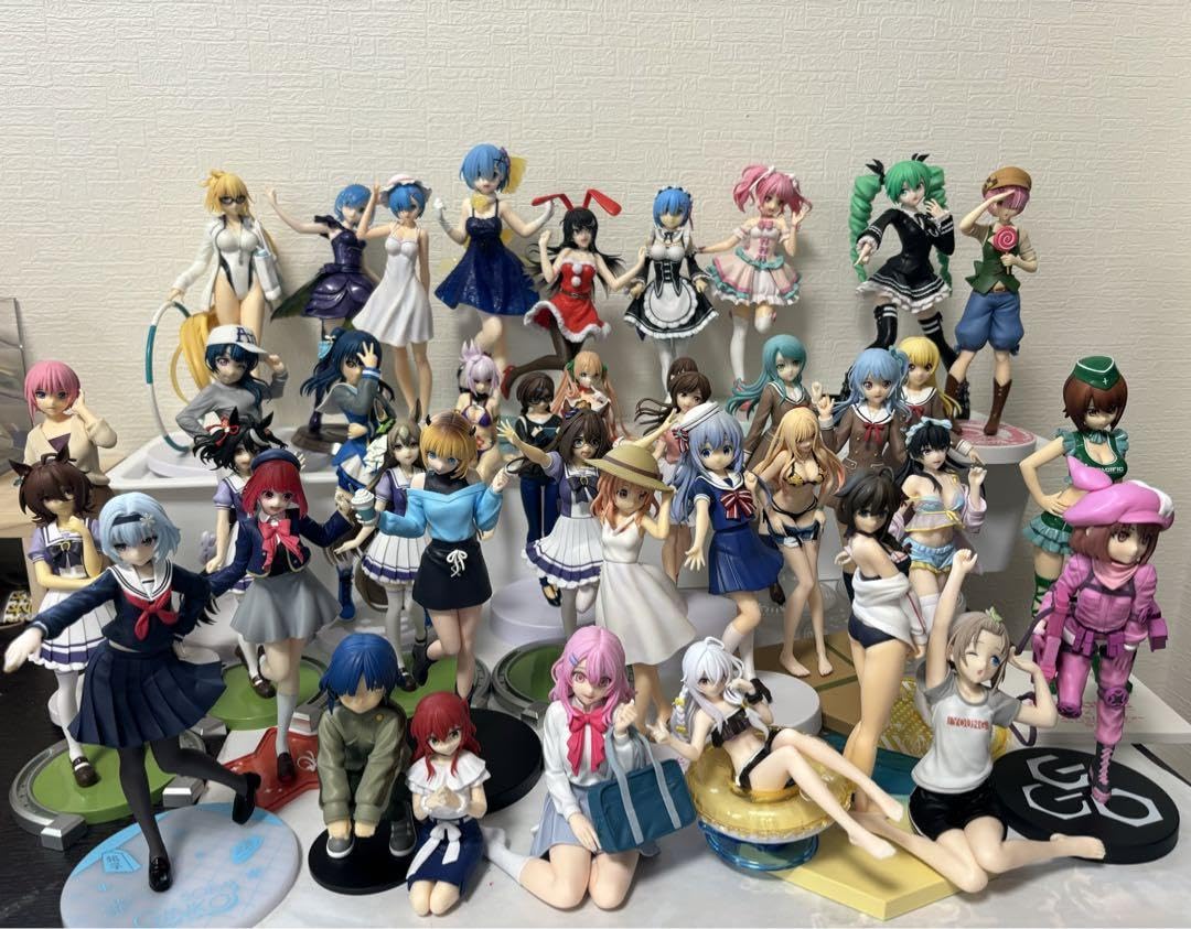 アニメ 美少女キャラクター フィギュア 80体 まとめ売り