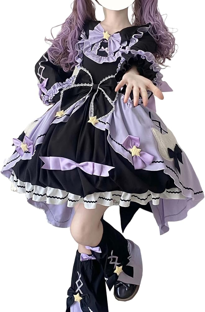 Amazon.co.jp: [SSUPTEMBER2] 小悪魔 魔法少女 ゴスロリ ワンピース