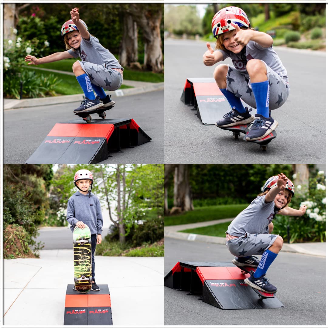 Amazon.co.jp: PLATPORTS スケートボードランプ バイクランプ スケート