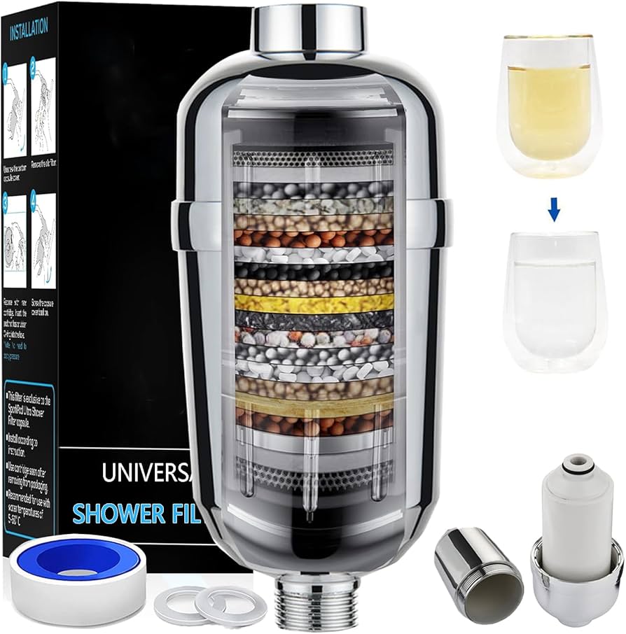Amazon｜シャワーヘッド 塩素除去 浄水シャワー 高出力 浄水