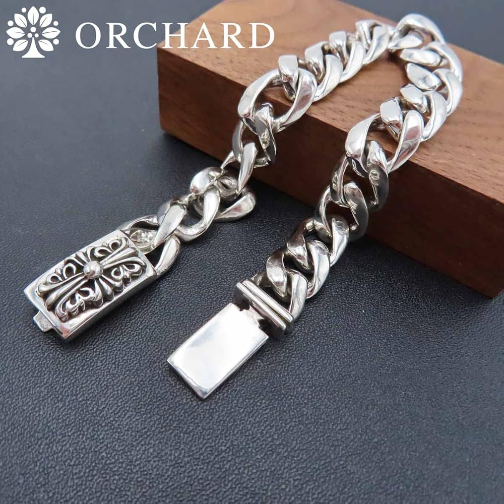 Amazon.co.jp: シルバー925 ブレスレット Silver 925 メンズ