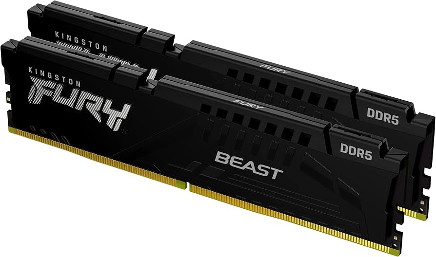Kingston FURY Beast 32GB (2x16GB) 5200MT/s DDR5 CL40 Kit of 2