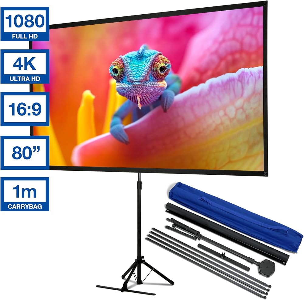 EPSON自立式プロジェクタースクリーン 80インチELPSC08 EPSON自立式