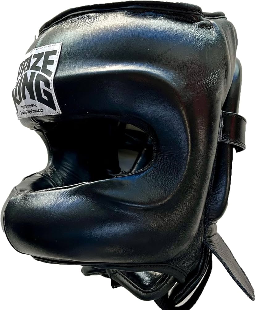 Amazon | PRIZE RING/プライズリング フルフェイス ヘッドギア 黒 (L