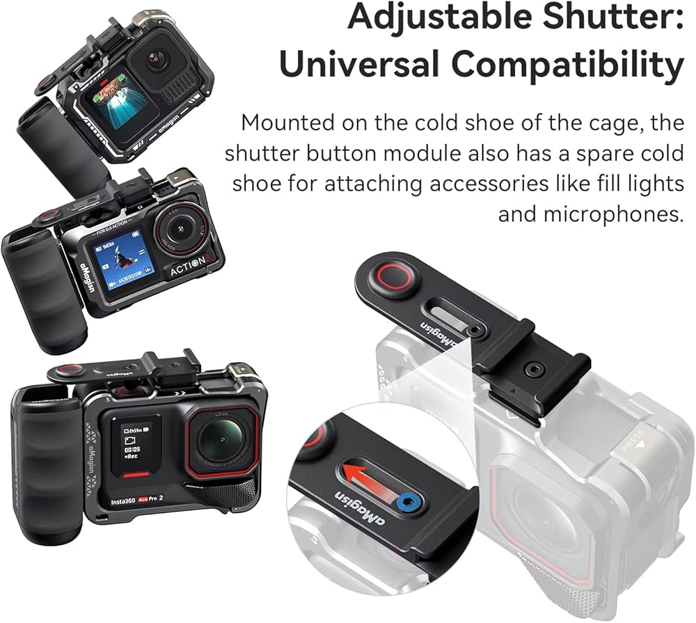 Amazon | aMagisn スポーツカメラ ストリートグリップキット Insta360