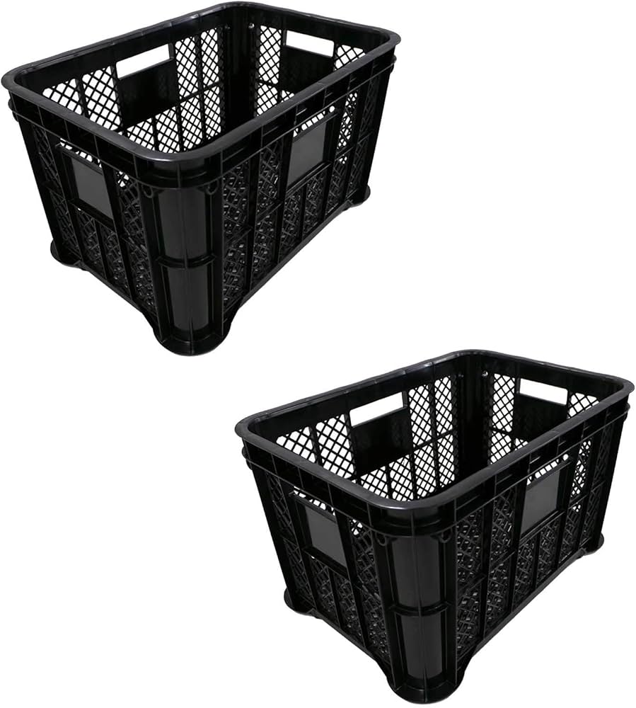 Amazon | 安全興業 採集コンテナ 底メッシュ 黒 約520(横)×約365(縦