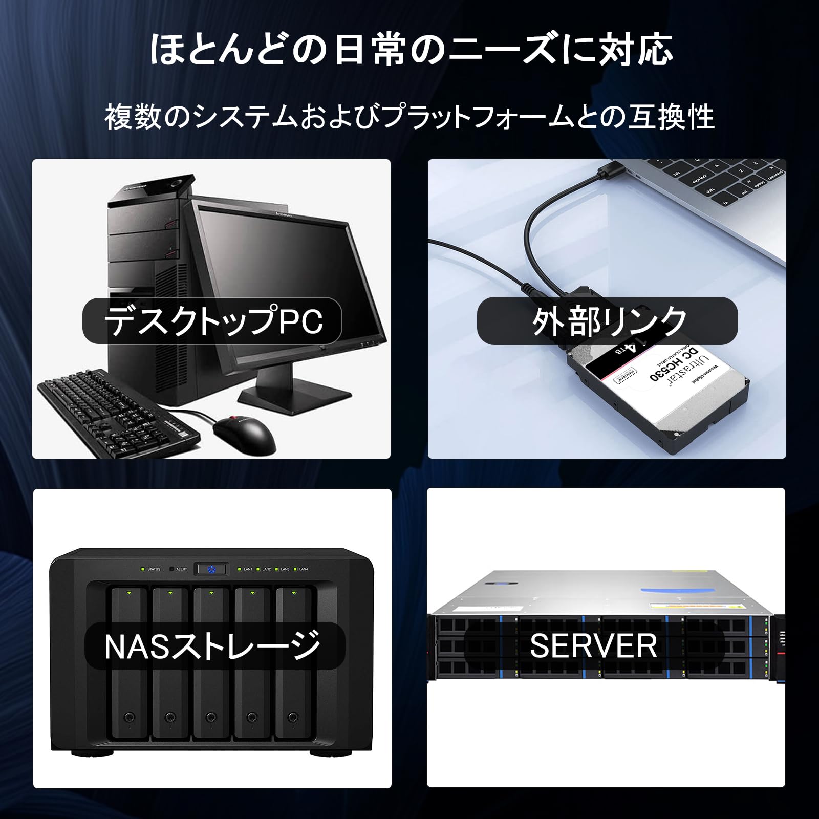 Amazon | 【整備済み品】 WD hdd 14TB 3.5インチ7200rpm,Digital