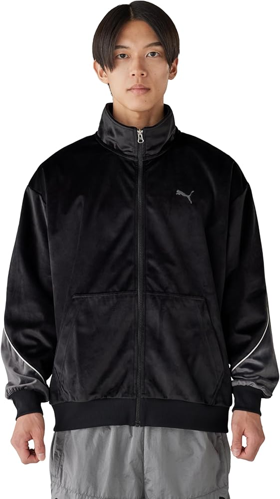Amazon | 69013401_CORE HERITAGE ベロア トラック ジャケット_プーマ