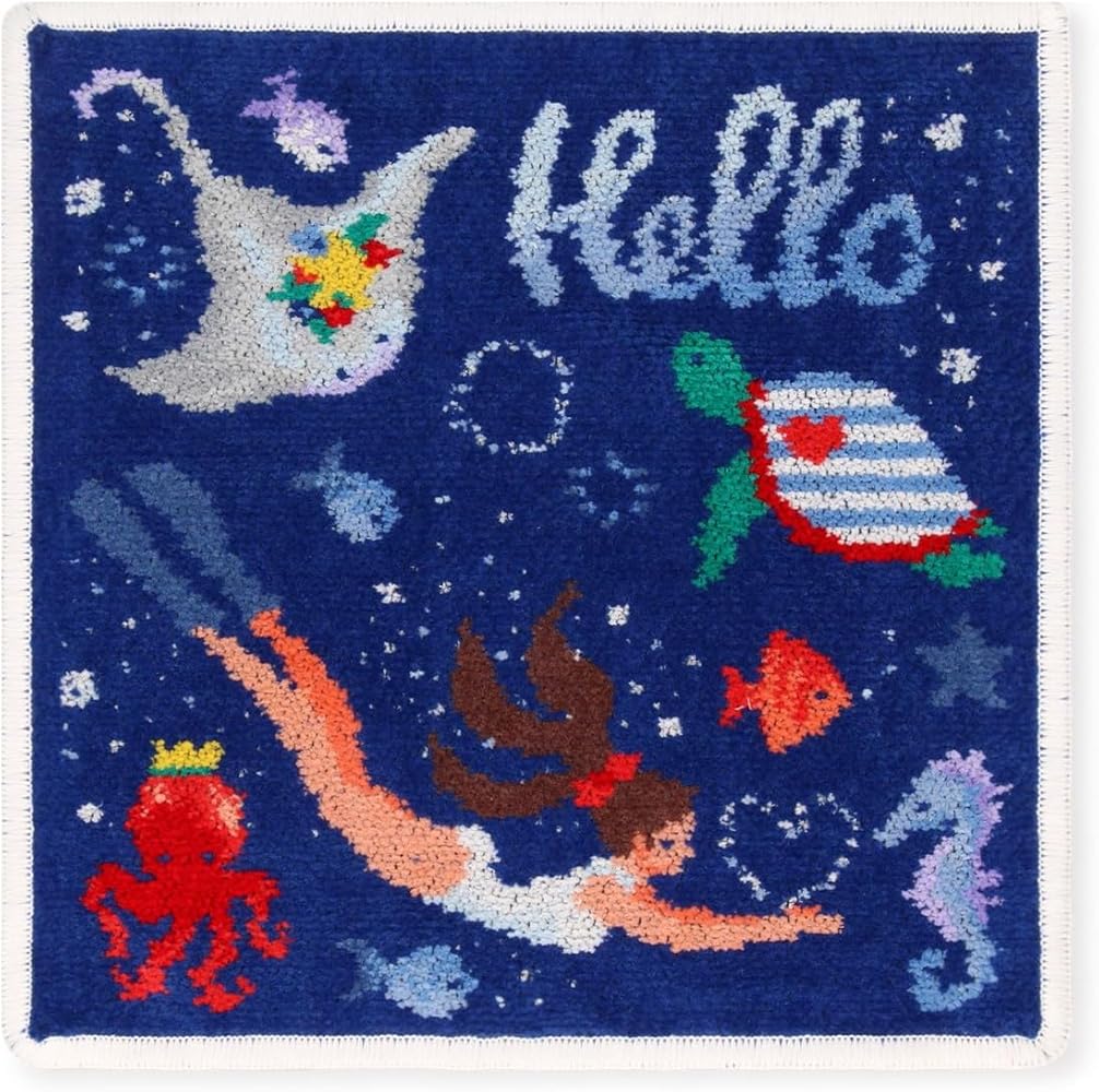 Amazon | 【1I7225012525960】ハローグランブルー！ ハンカチ