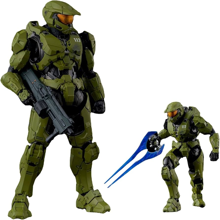 Amazon.co.jp: AZMANI 1/12 ヘイローフィギュア マスターチーフ