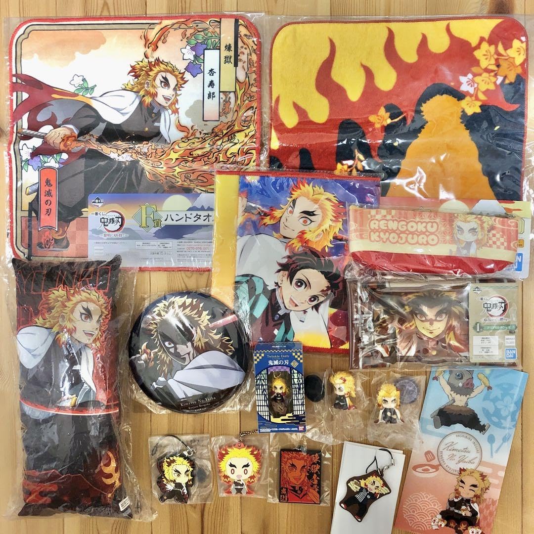 Amazon.co.jp: 煉獄杏寿郎 グッズ まとめ売り 15点 鬼滅 : おもちゃ