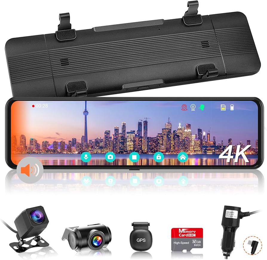 Amazon.co.jp: 【2025再進化分離式・64GBカード付き・バックカメラ左右