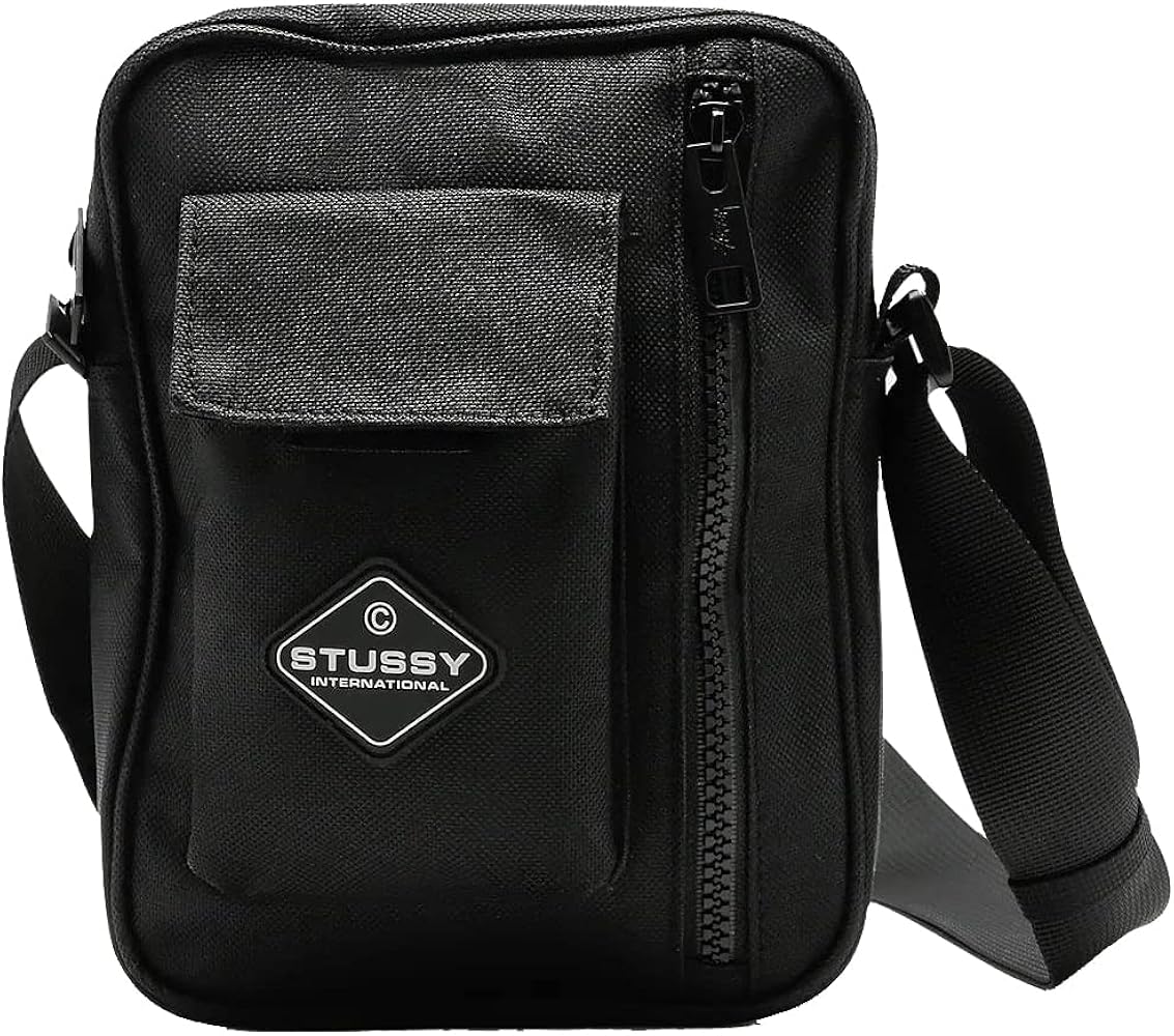 Amazon | [ステューシー] ショルダーバッグ WORKGEAR POCKET BAG BLACK