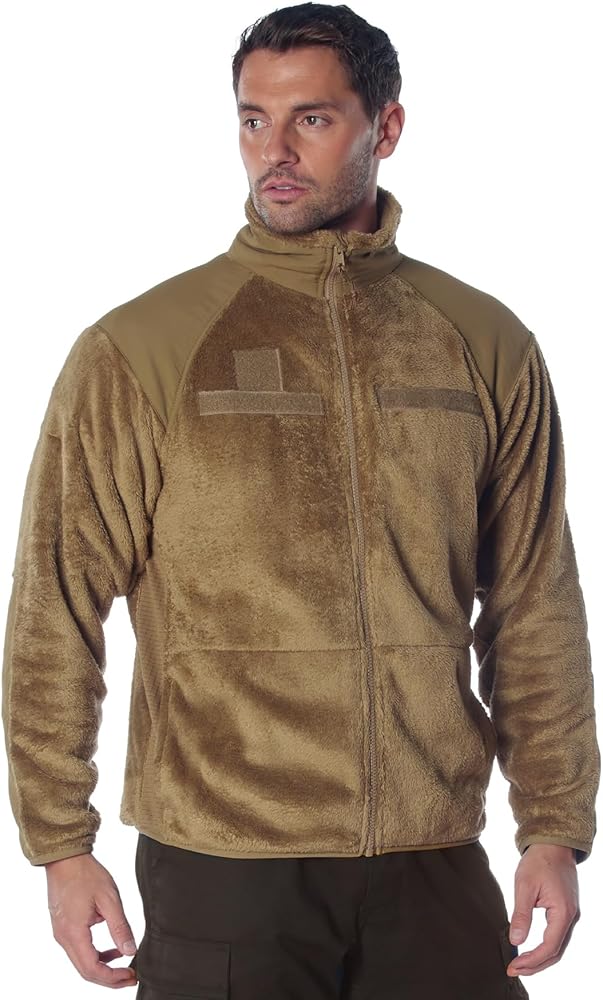 Amazon | ロスコ エクワックス フリースジャケット コヨーテブラウン