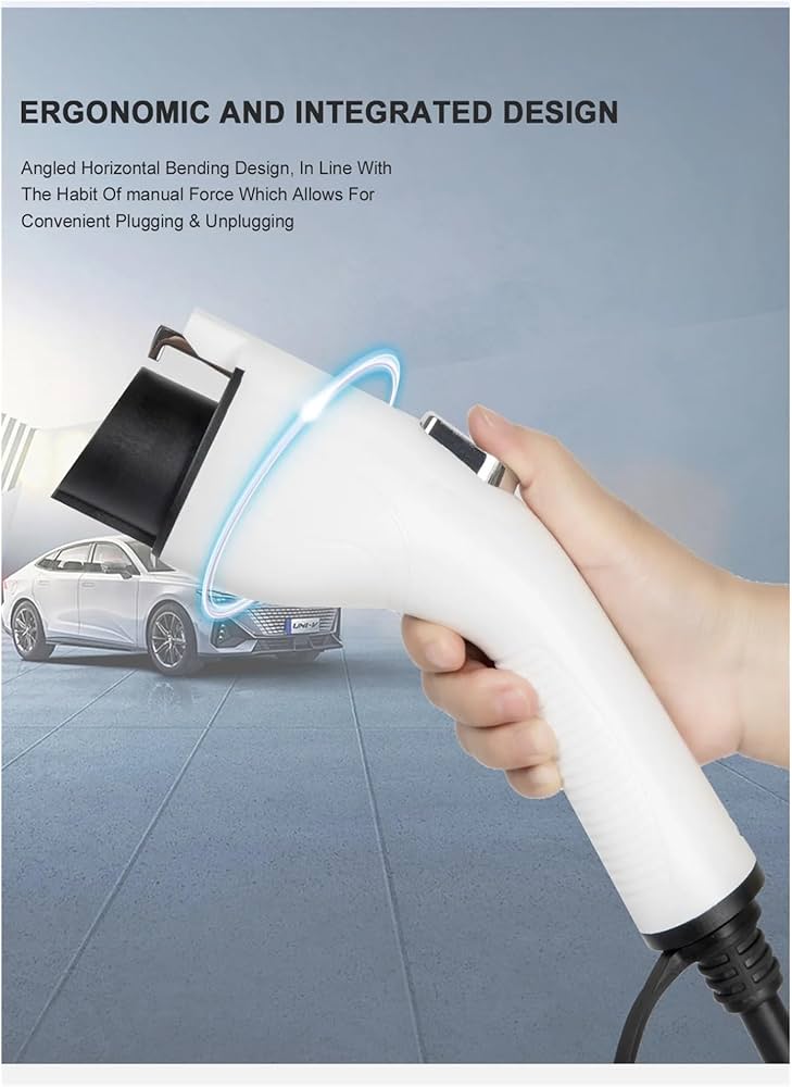 Amazon.co.jp: LEAHY 電気自動車充電器ケーブル EV 充電ケーブル SAE