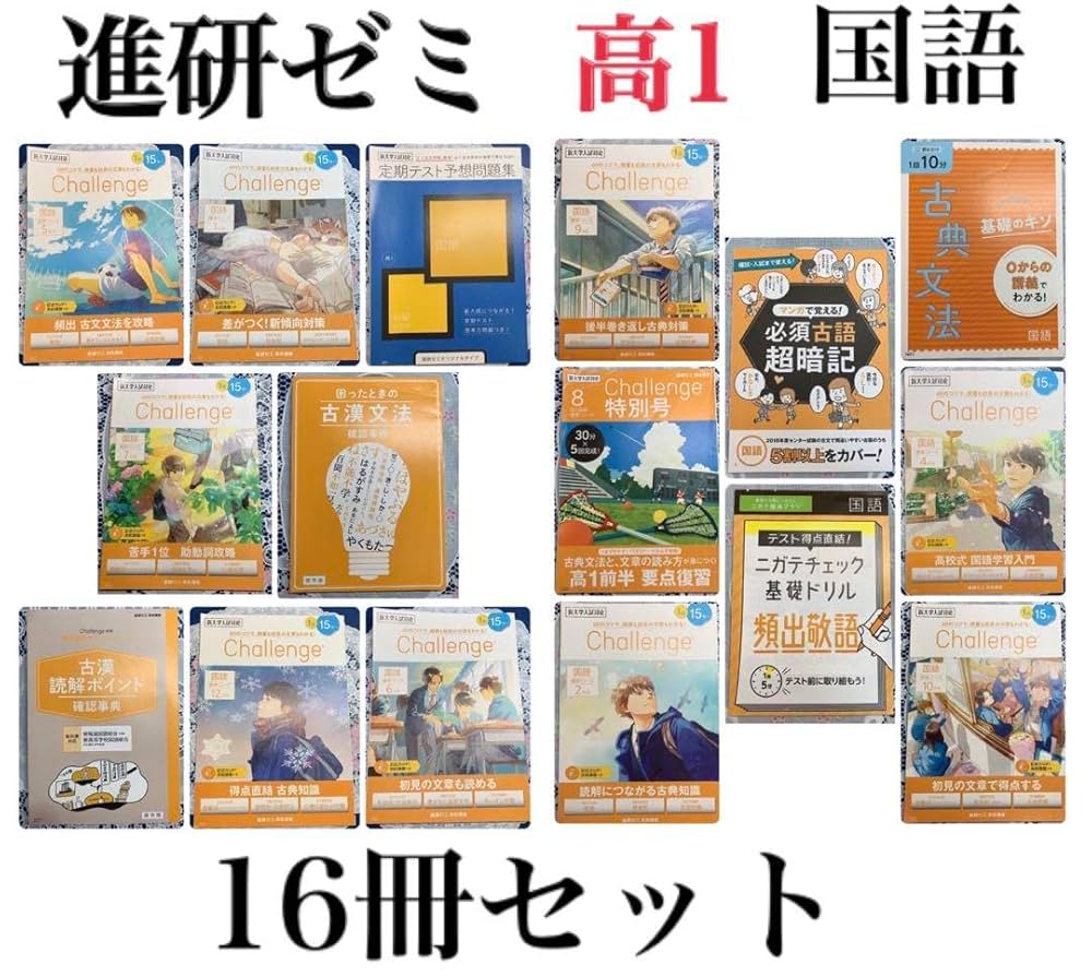 進研ゼミ高校講座 高1 2022年度 約50冊 進研ゼミ高校講座 高1 2022年度