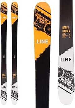 Amazon | Line Honey Badger スキー 155 | LINE FRIENDS | スキー板