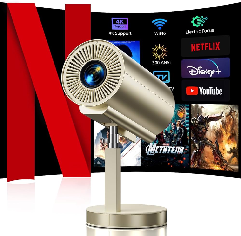 Amazon.co.jp: KOSCHEAL プロジェクター 家庭用【Android TV搭載&内蔵