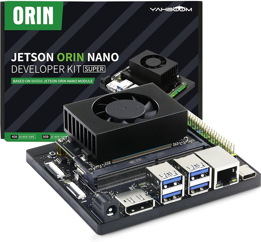 Amazon.co.jp: Yahboom Jetson Orin Nano 8GB RAM Super 67Tops 開発