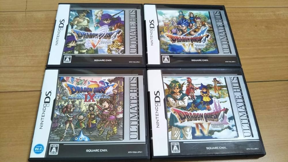 ドラゴンクエスト4.5.6.7.9.11 DS 3DS まとめ売り ドラゴンクエスト4.5