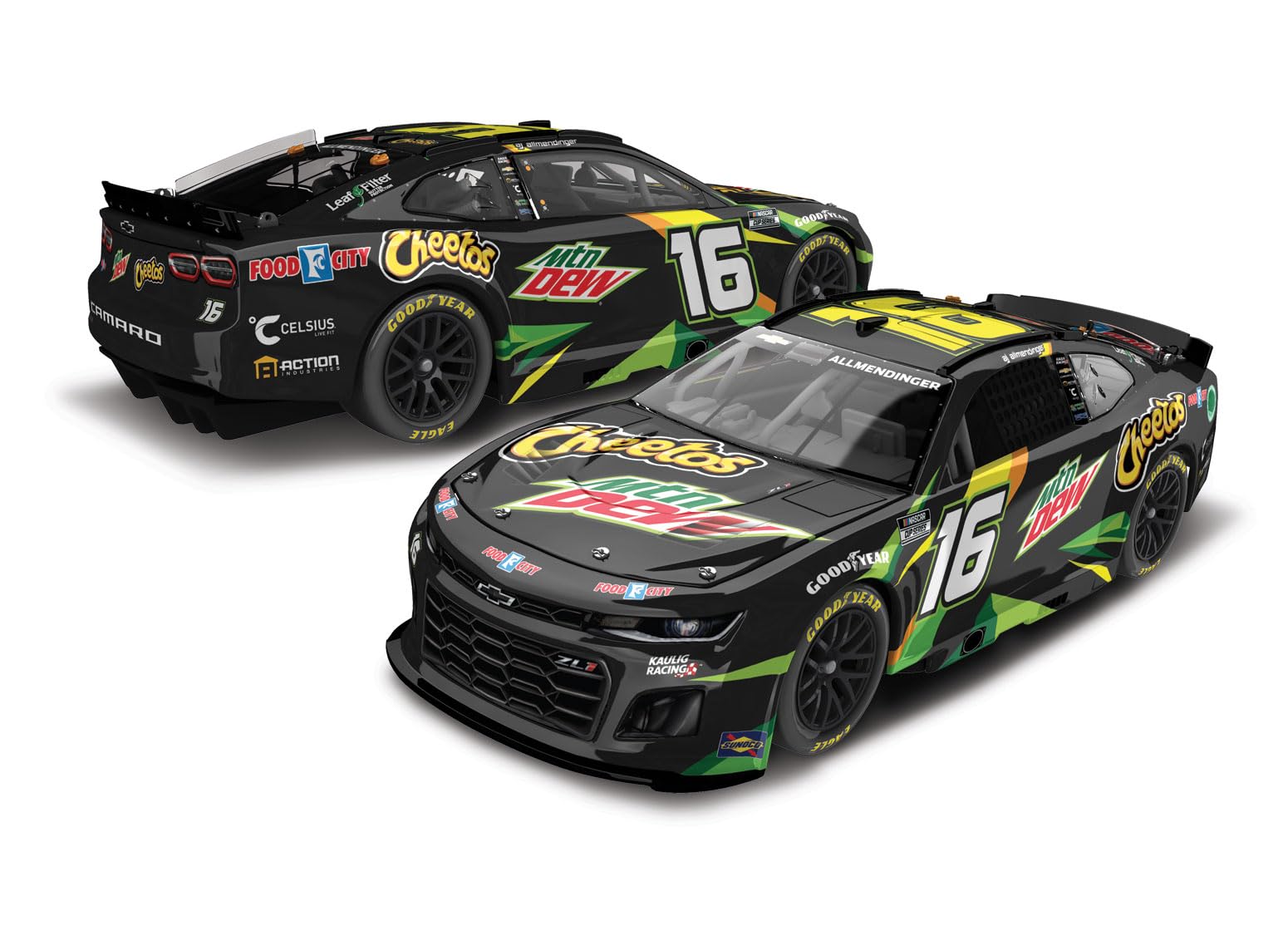 Amazon.com: Lionel Racing AJ Allmendinger 2024 MTN Dew - Cheetos 1