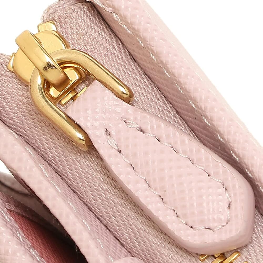 Amazon | [Prada] [プラダ] 二つ折り財布 サフィアーノ ピンク