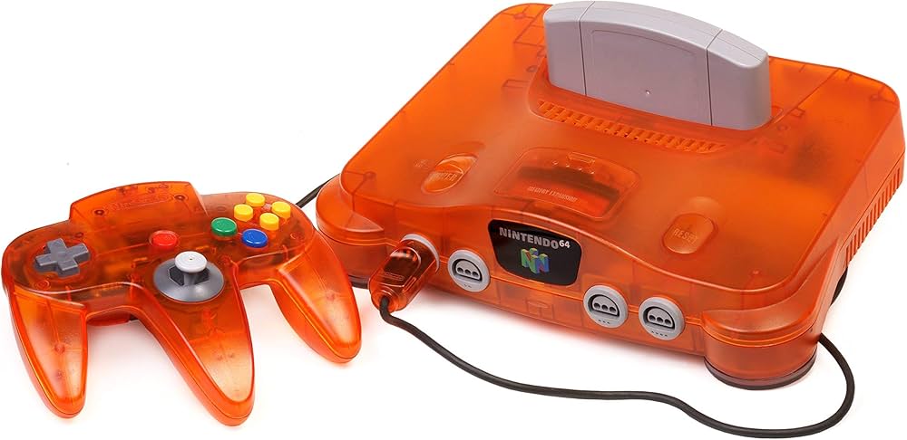 Amazon.com: Nintendo 64 System - Video Game Console - Fire