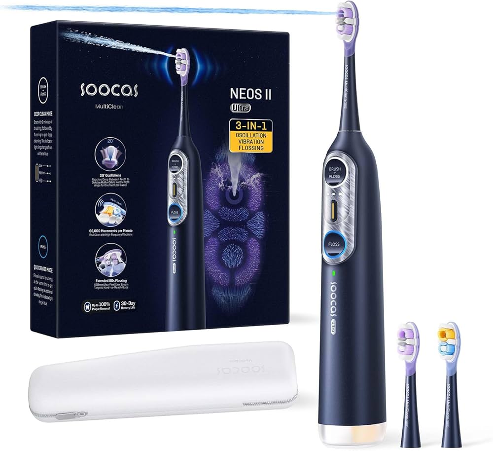 Amazon.com: Soocas NEOS II Ultra – Electric Toothbrush with Water