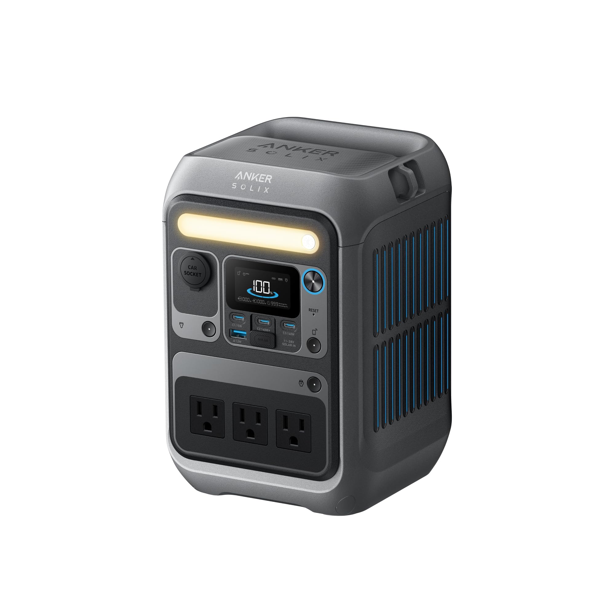 Amazon.com: Anker Portable Power Station SOLIX C300, 288Wh LiFePO4