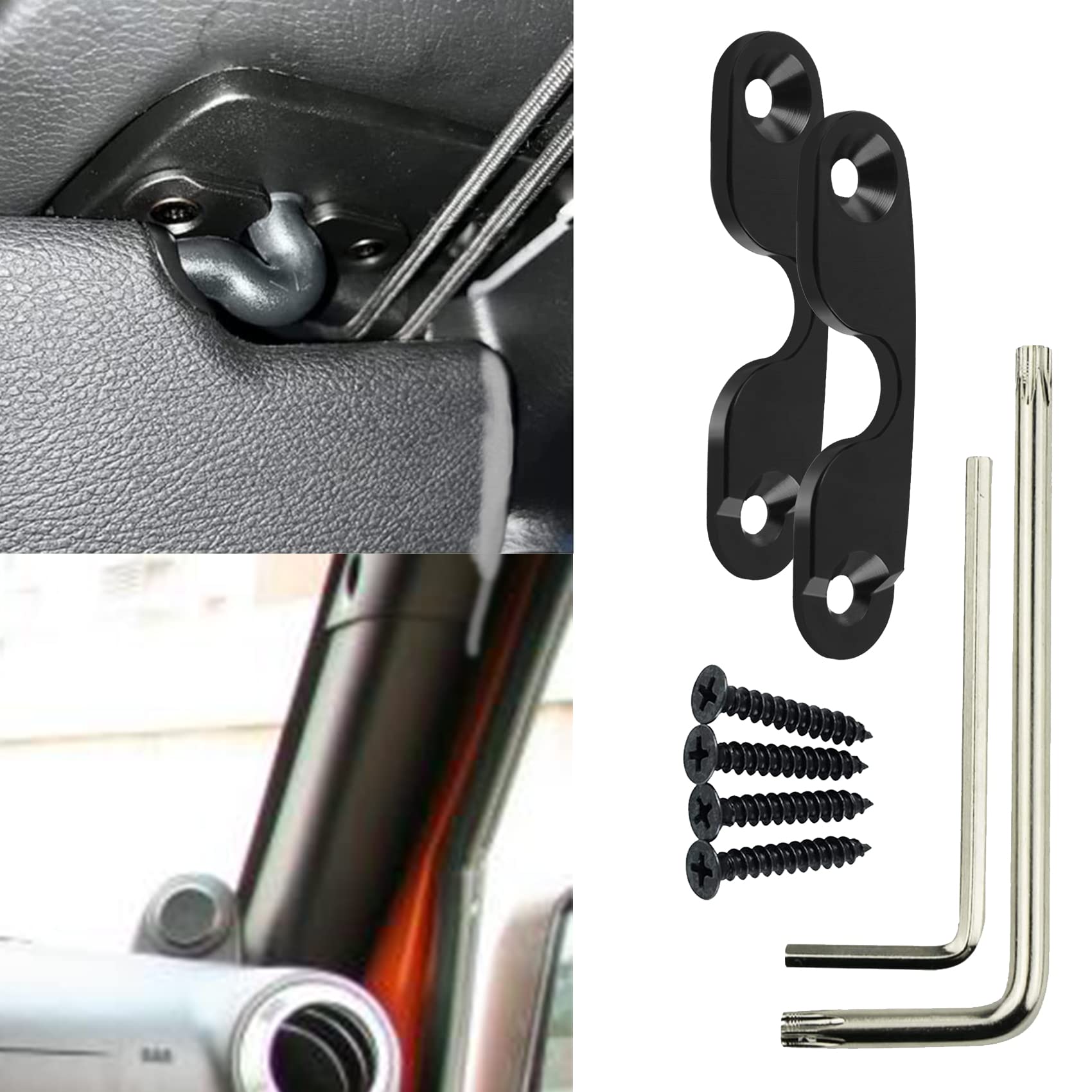 Amazon | deemars アップグレード アルミニウム合金 サンバイザー修理