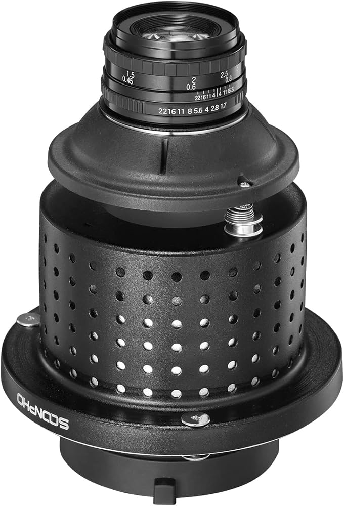 Amazon | SOONPHO コニカルスヌート 円錐型 光学スヌート 50mmレンズ