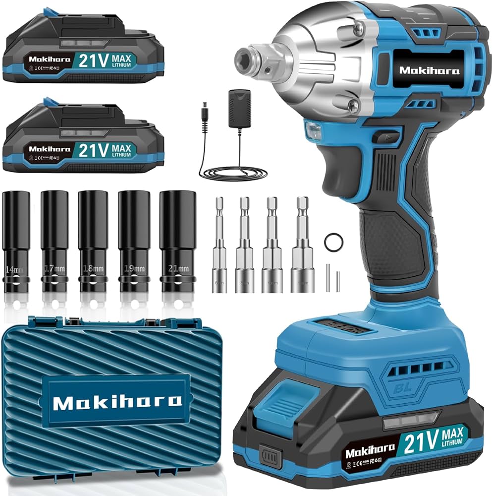 Amazon | 充電式インパクトレンチ 電動 コードレス 21V 2.0Ah