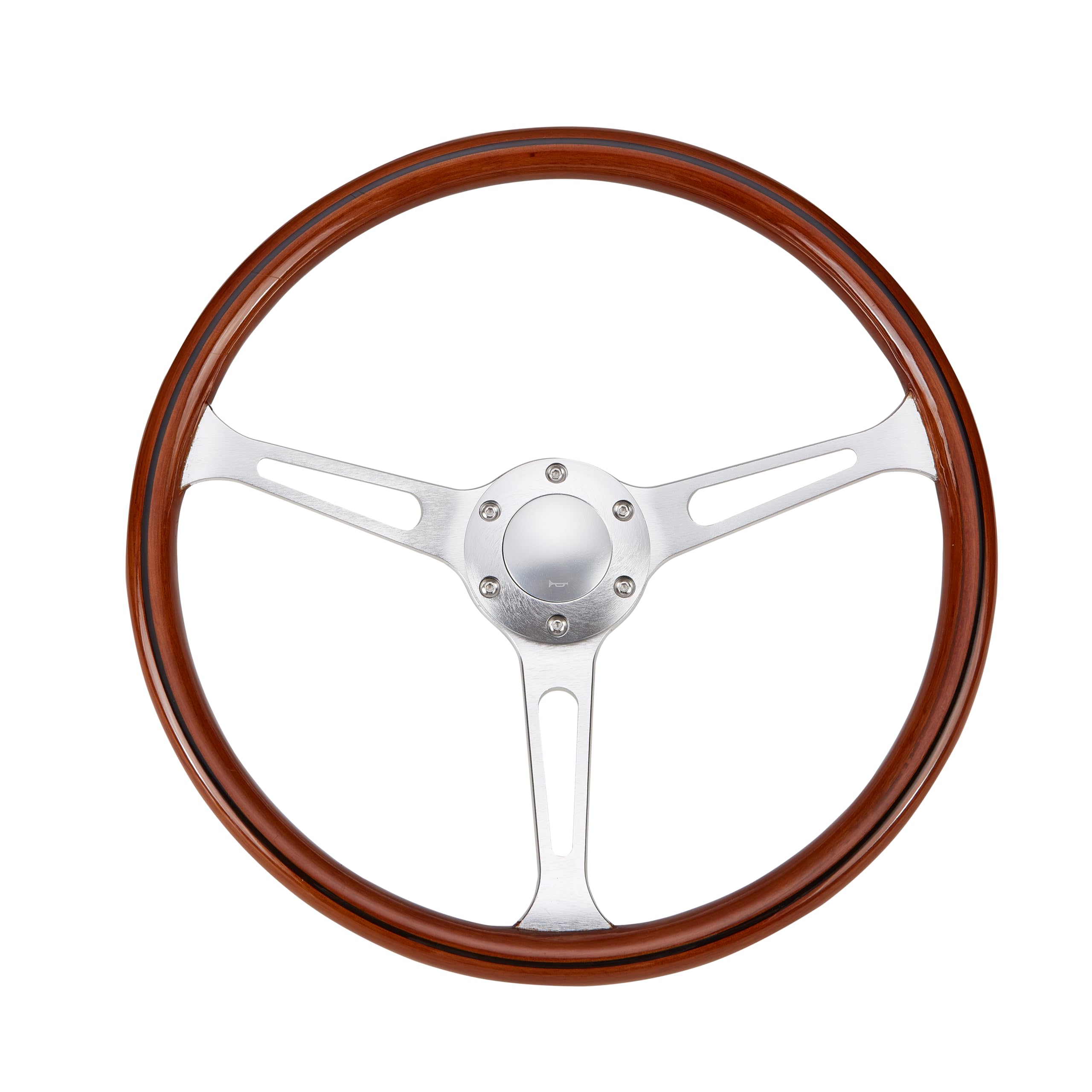 Amazon | Kyostar 新しいクラシックタイプウッドステアリング リアル