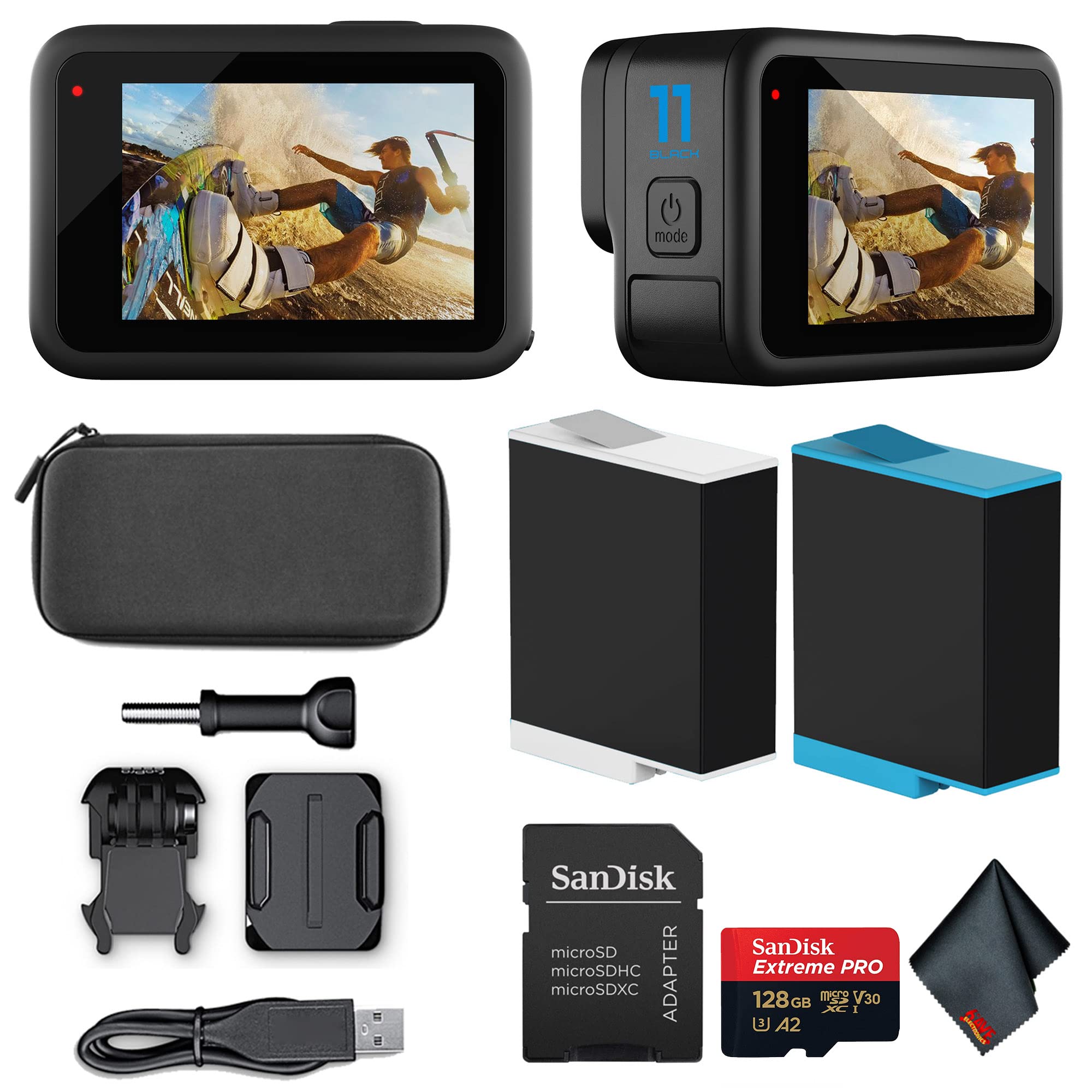 Amazon.com : GoPro Hero 11 (HERO11) Black - Waterproof Action