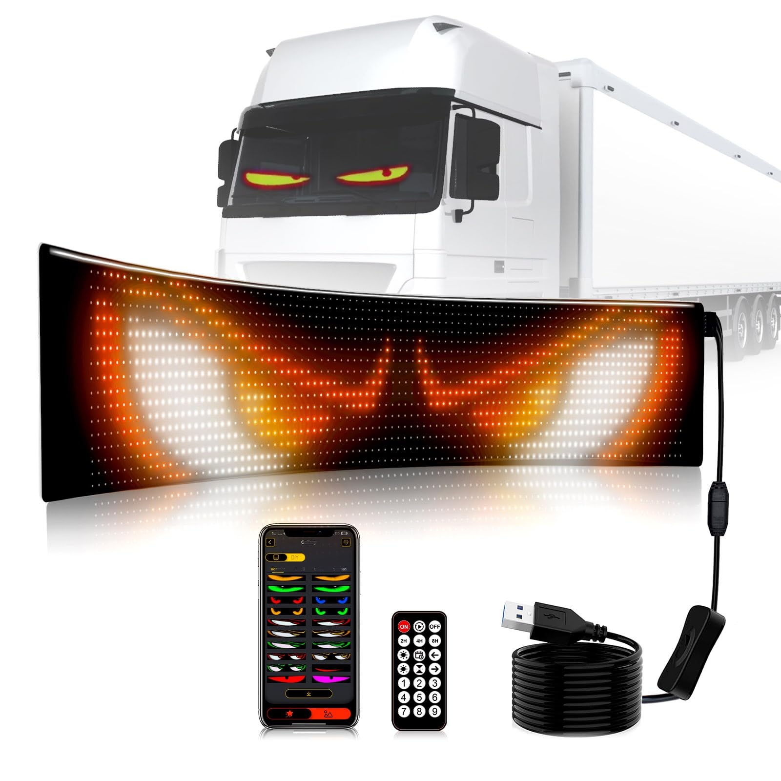 Amazon | MBBTAG デビルアイ トラック 車用デビルアイライト トラック