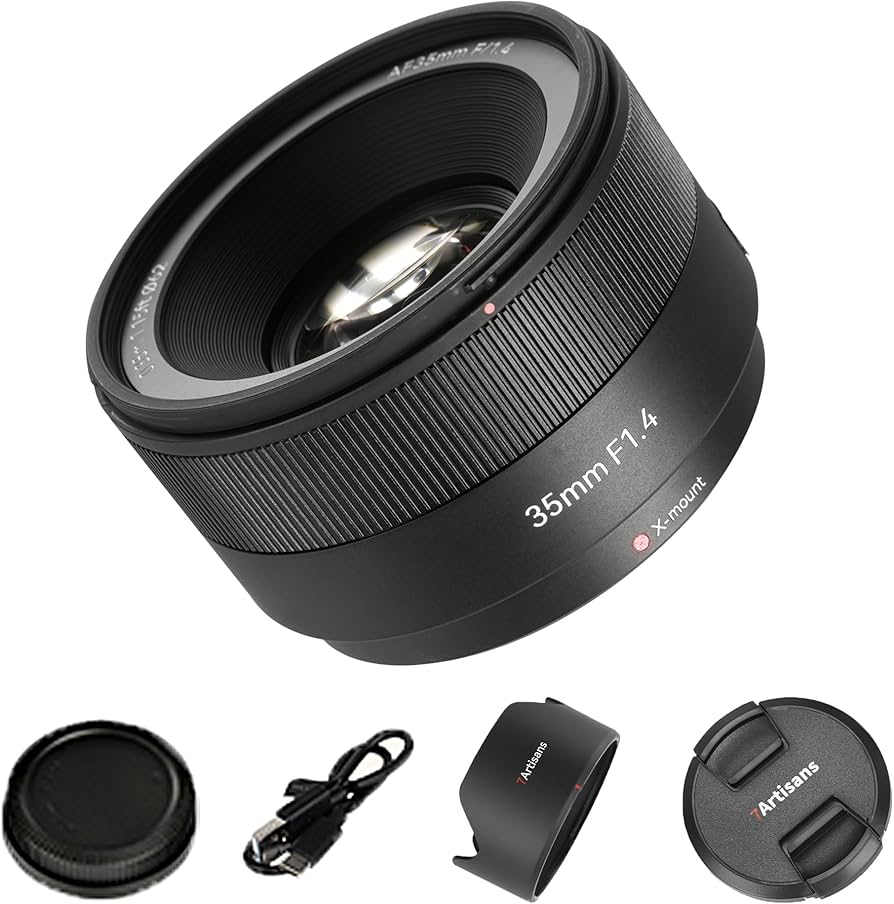 Amazon.com : 7artisans 35mm F1.4 Auto Focus APS-C X Mount Camera