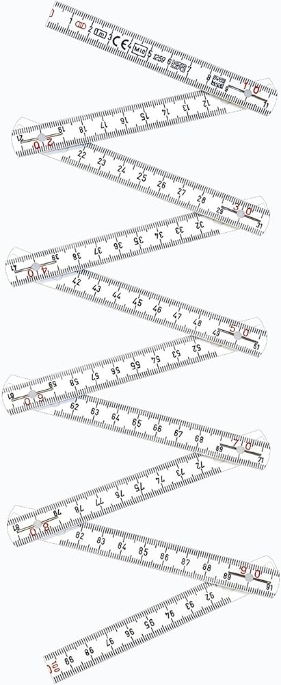 Amazon.co.jp: シンワ測定(Shinwa Sokutei) ファイバー折尺 cm目盛 10