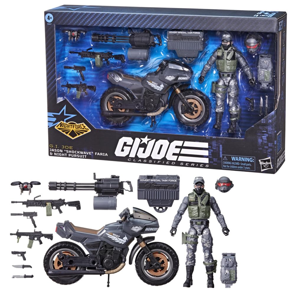 Amazon.com: G.I. Joe Classified Series #127, Night Force Jason