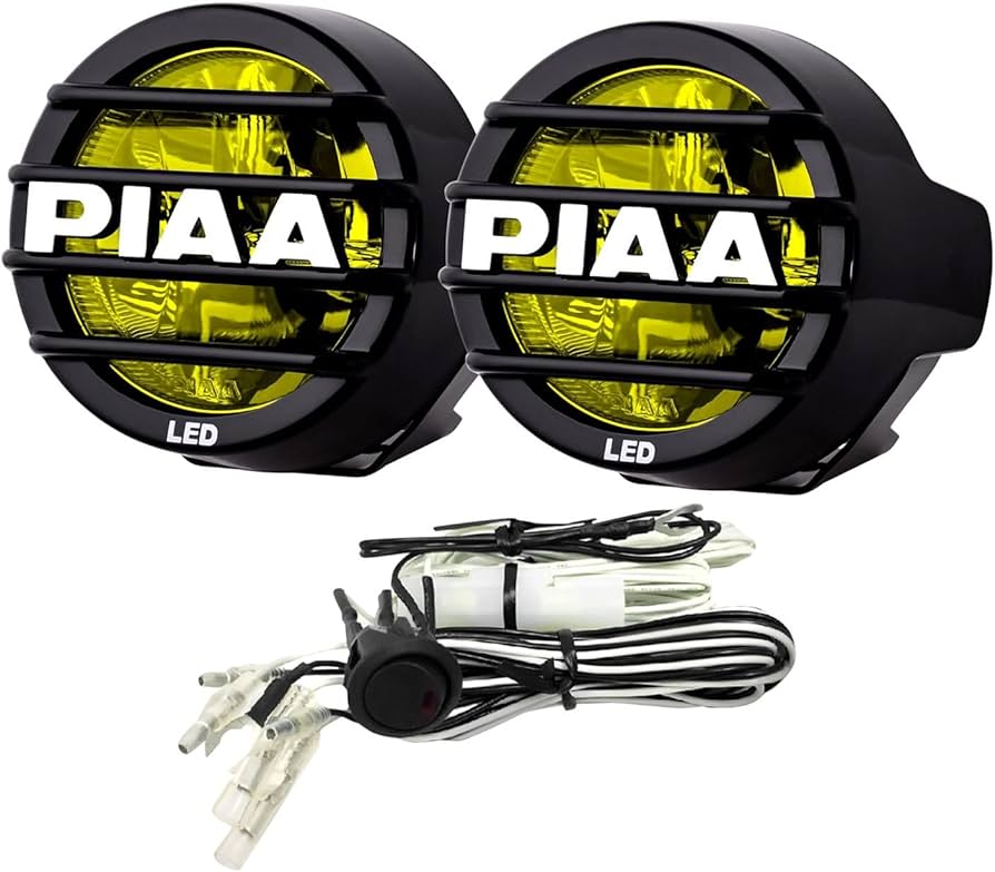 Amazon | Piaa 22-05370 LP530 イエロー 3.5インチ SAE 準拠 LED