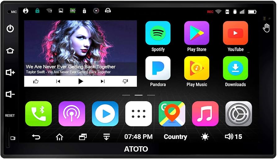 Amazon.com: ATOTO A6 Pro Double DIN Android Car Navigation Stereo