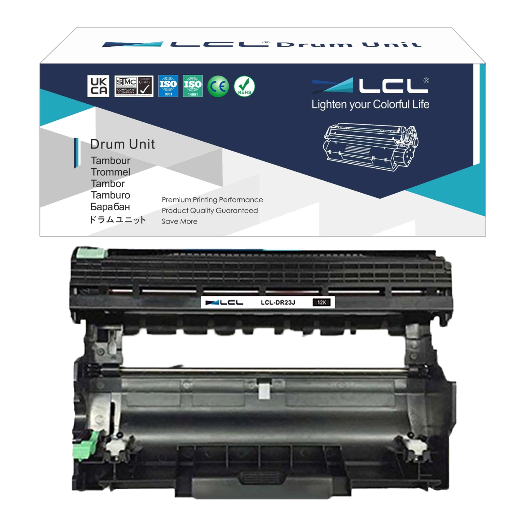 Amazon.co.jp: LCL Brother用 ブラザー用 DR-23J (1パック ブラック