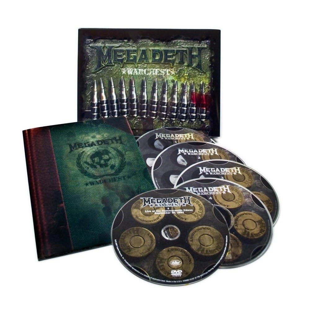 Amazon.co.jp: MEGADETH WARCHEST BOX(DVD付): ミュージック