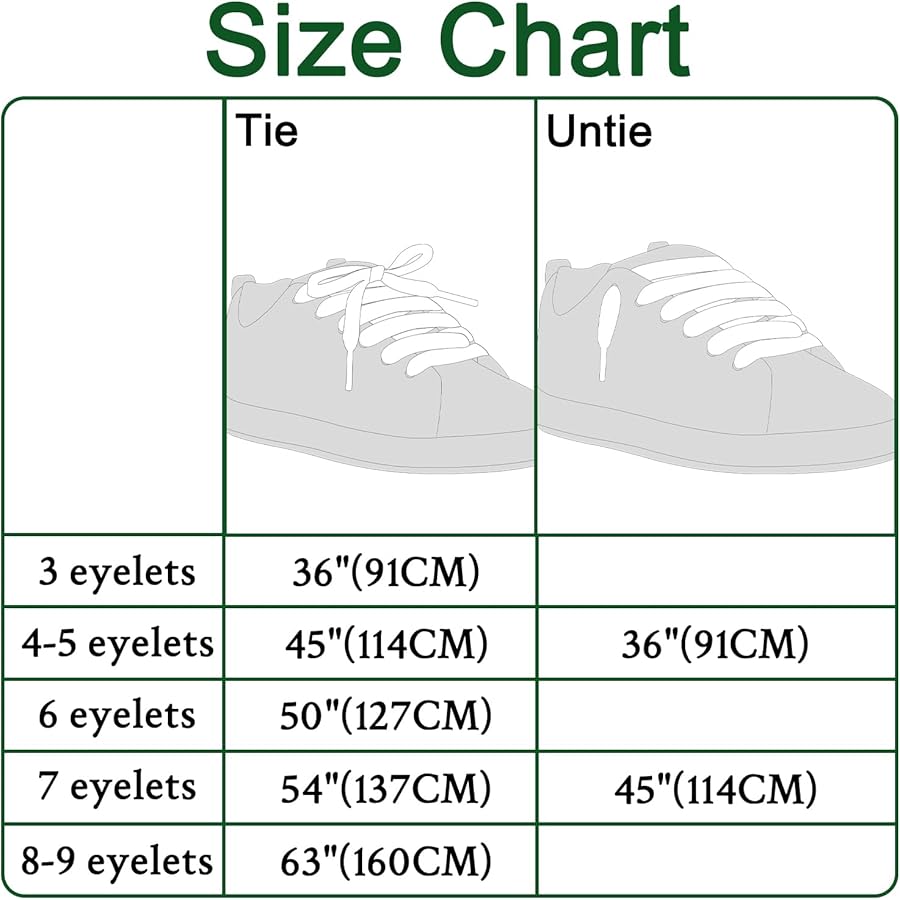 Amazon.com: Endoto Fat Shoe Laces for DC Sneakers, 20MM Thick Flat